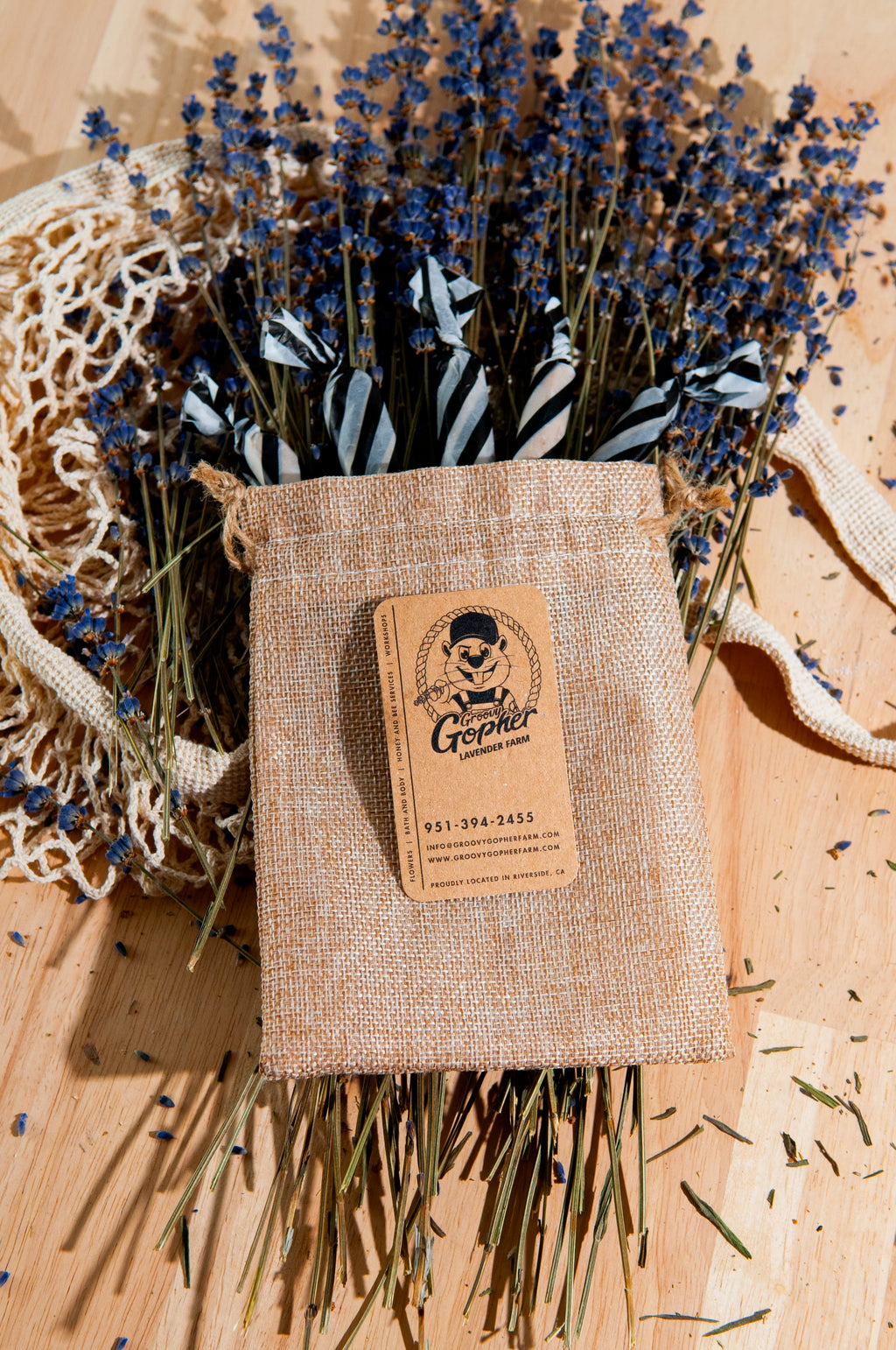 Salted Lavender Caramels