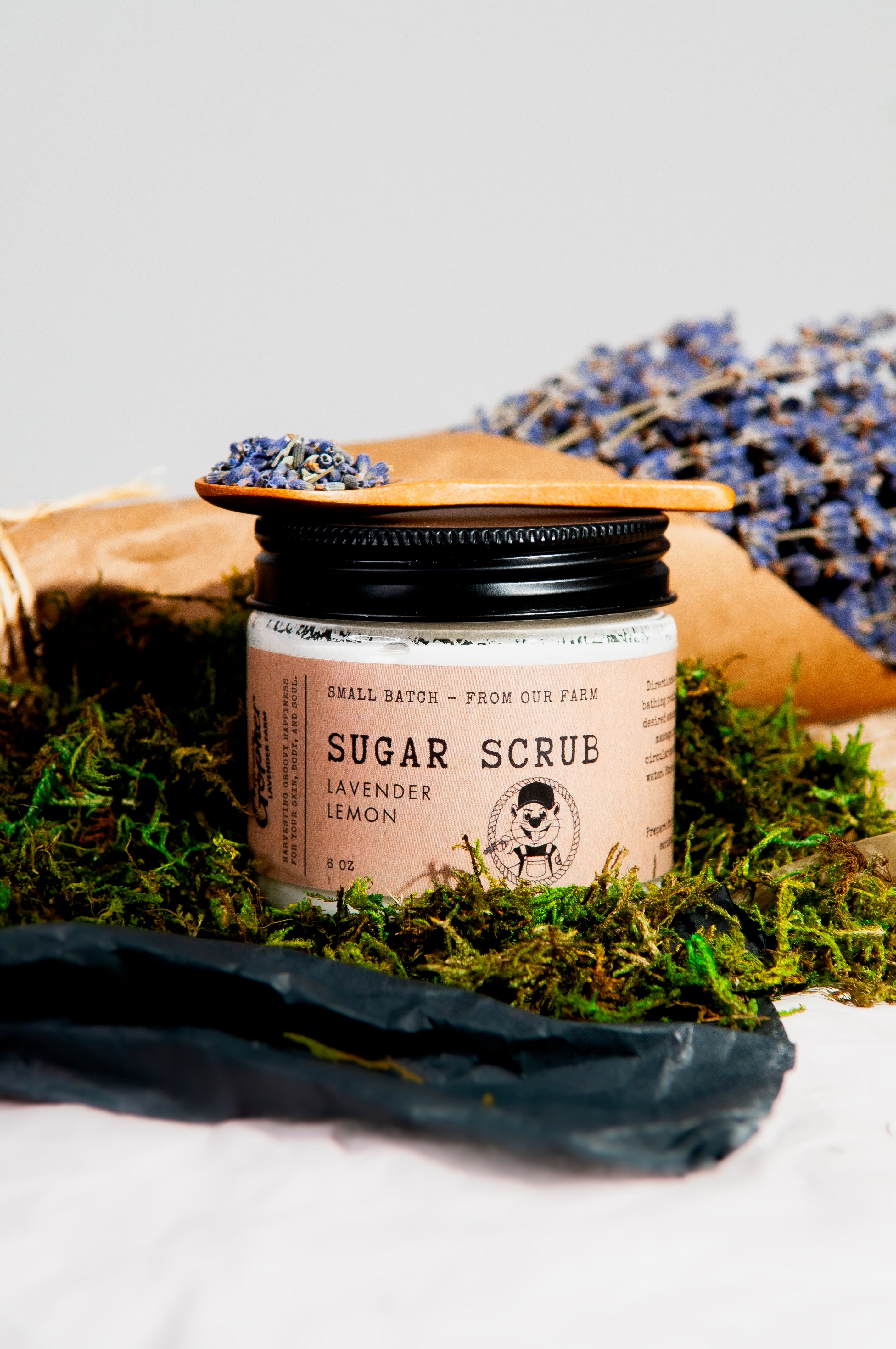 Whipped Sugar Scrub: Lavender and Lemon
