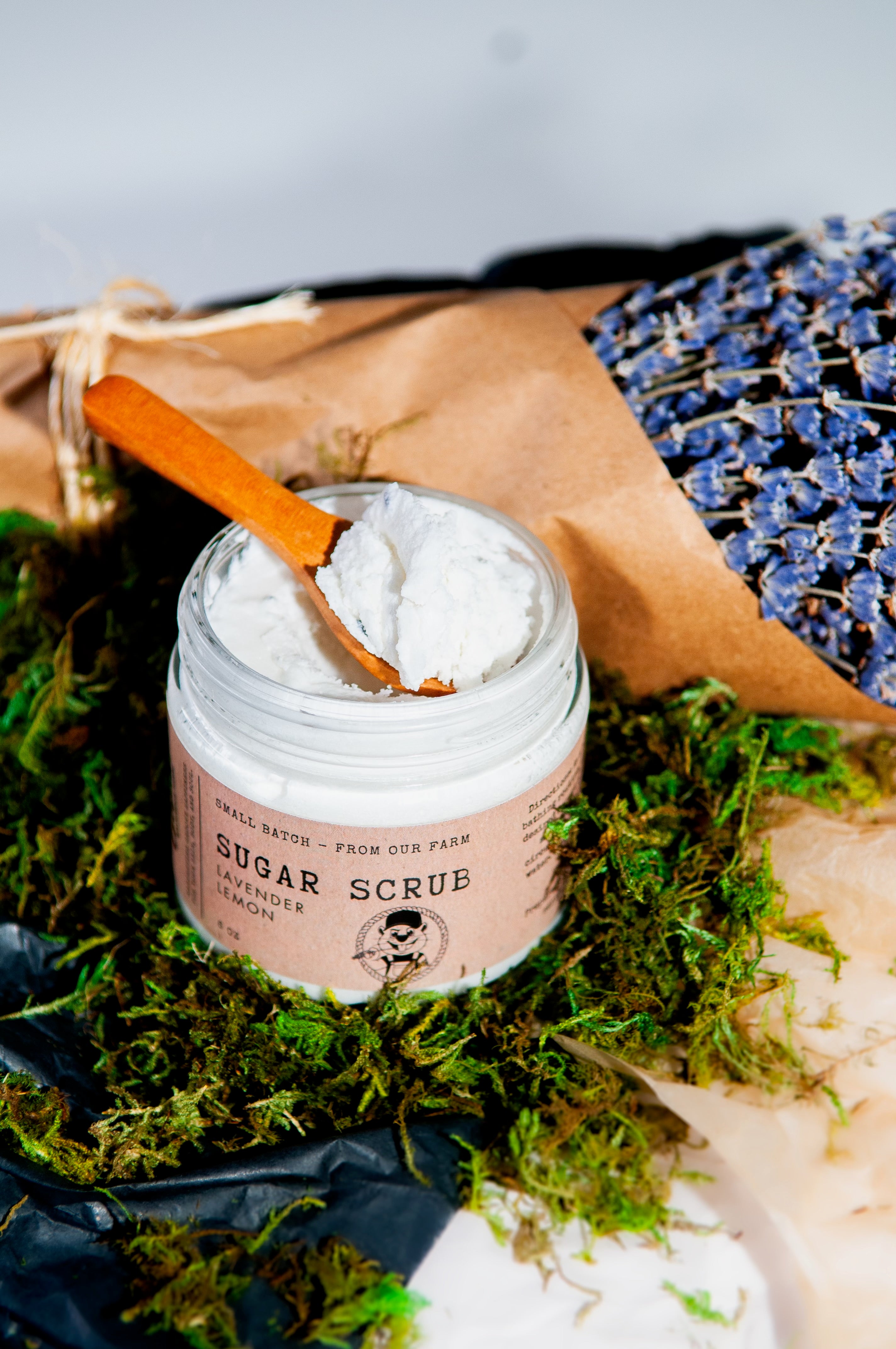 Whipped Sugar Scrub: Lavender and Lemon