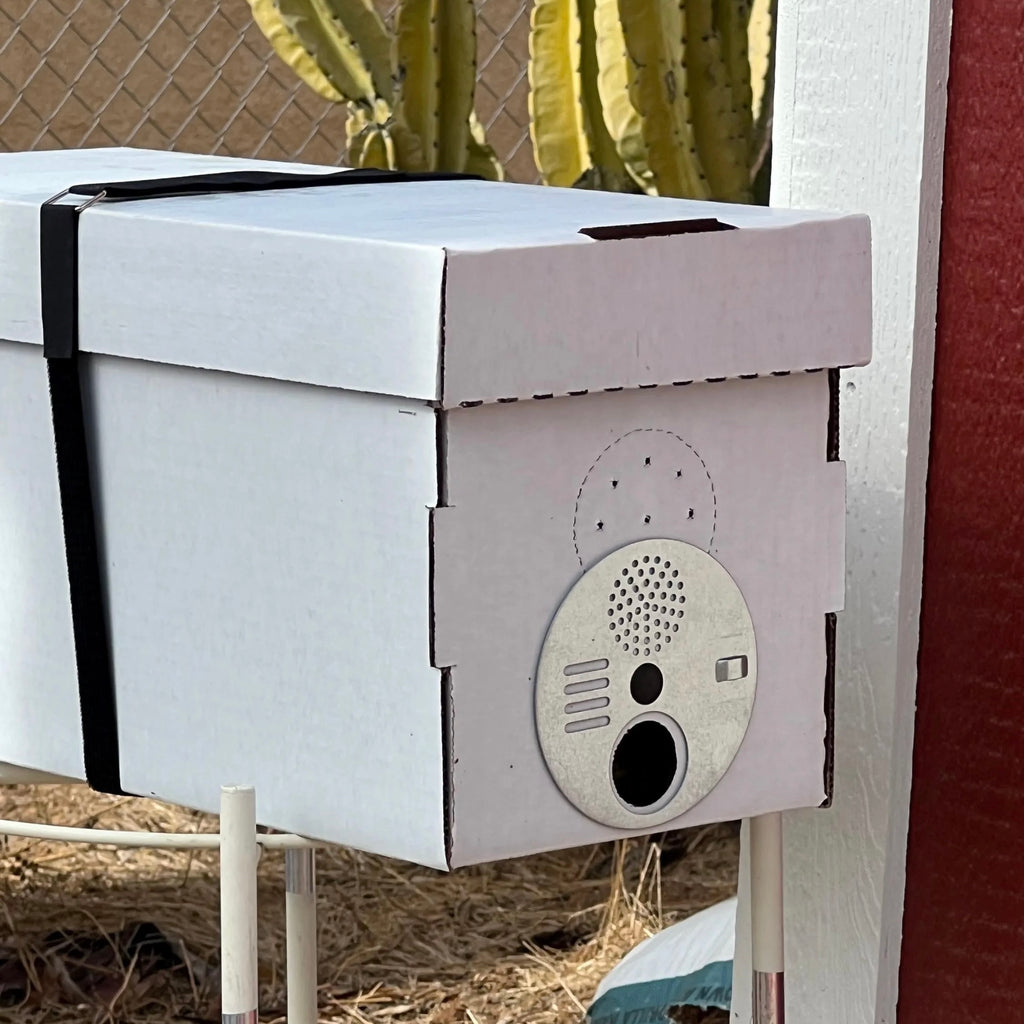 Groovy Gopher 5-Frame Wax-Coated Beekeeper's Nuc Box