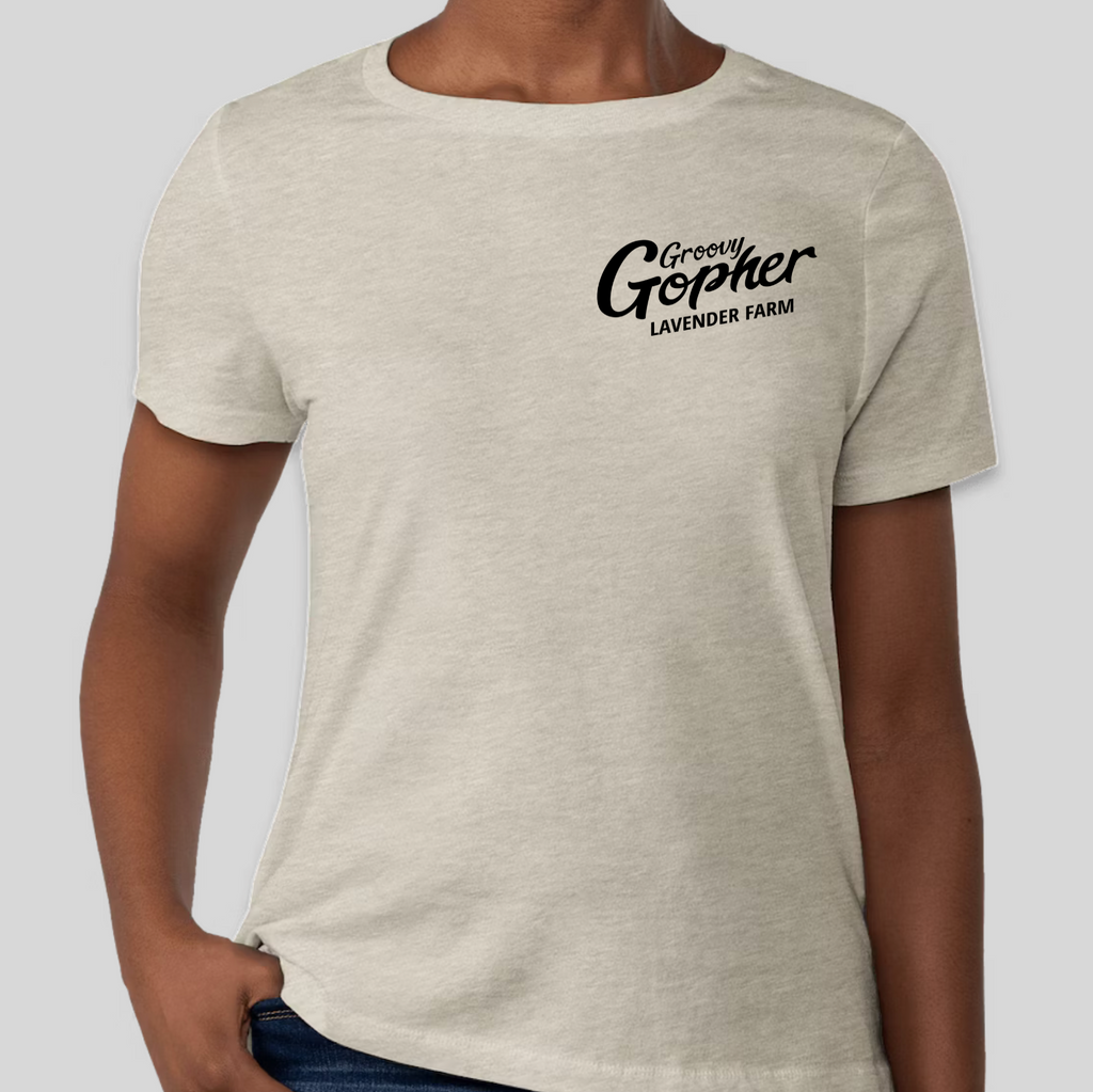 Groovy Gopher T-shirt, Woman's Cut