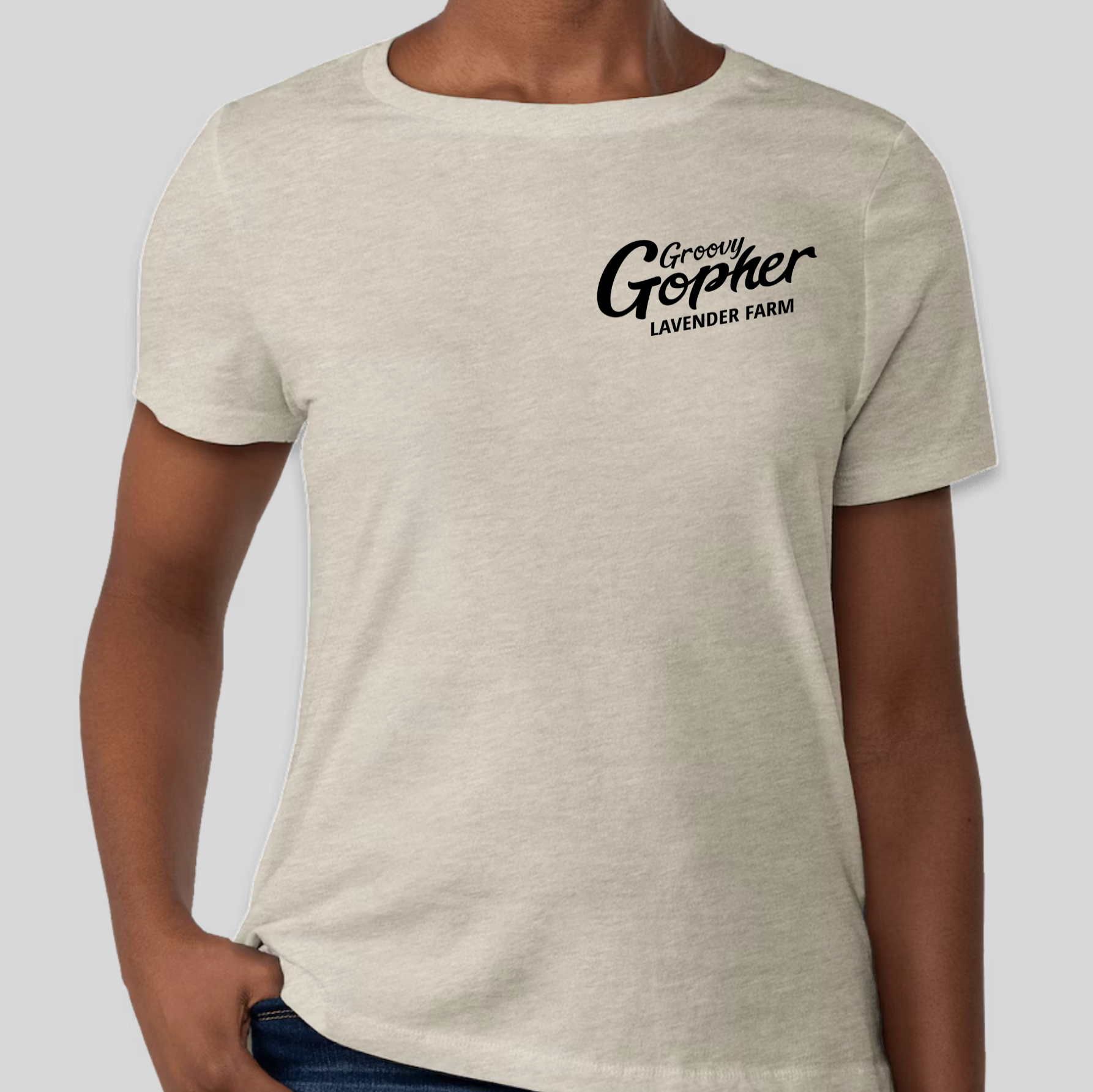 Groovy Gopher T-shirt, Woman's Cut